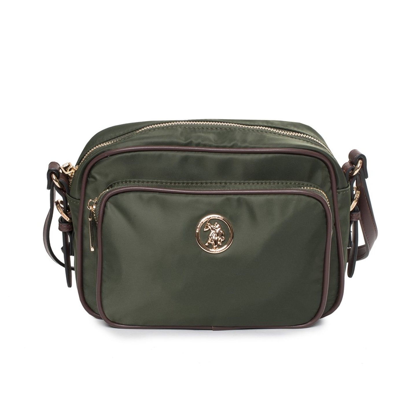 U.S. Polo Assn vihreä crossbody laukku