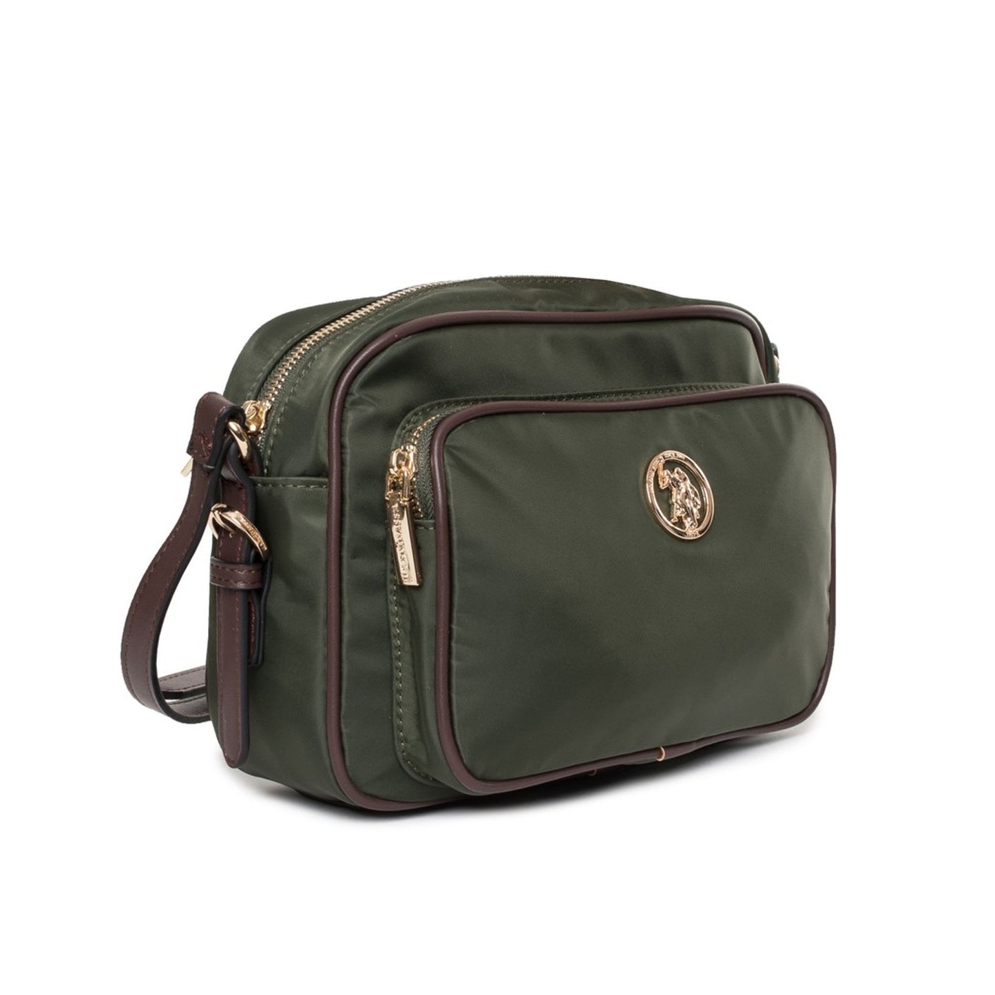 U.S. Polo Assn vihreä crossbody laukku