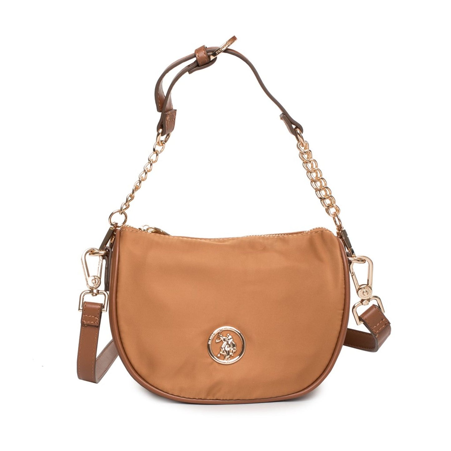 U.S. Polo Assn beige olkalaukku