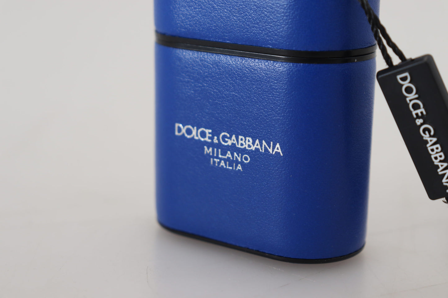 Dolce & Gabbana sininen nahkainen Airpod -kotelo