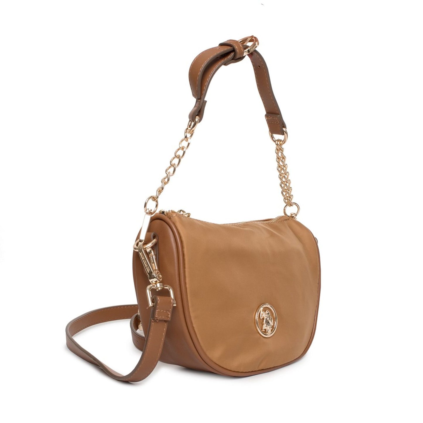 U.S. Polo Assn beige olkalaukku