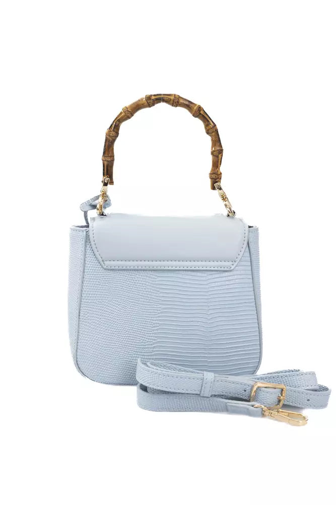 Baldinini Trend vaaleansininen crossbody laukku