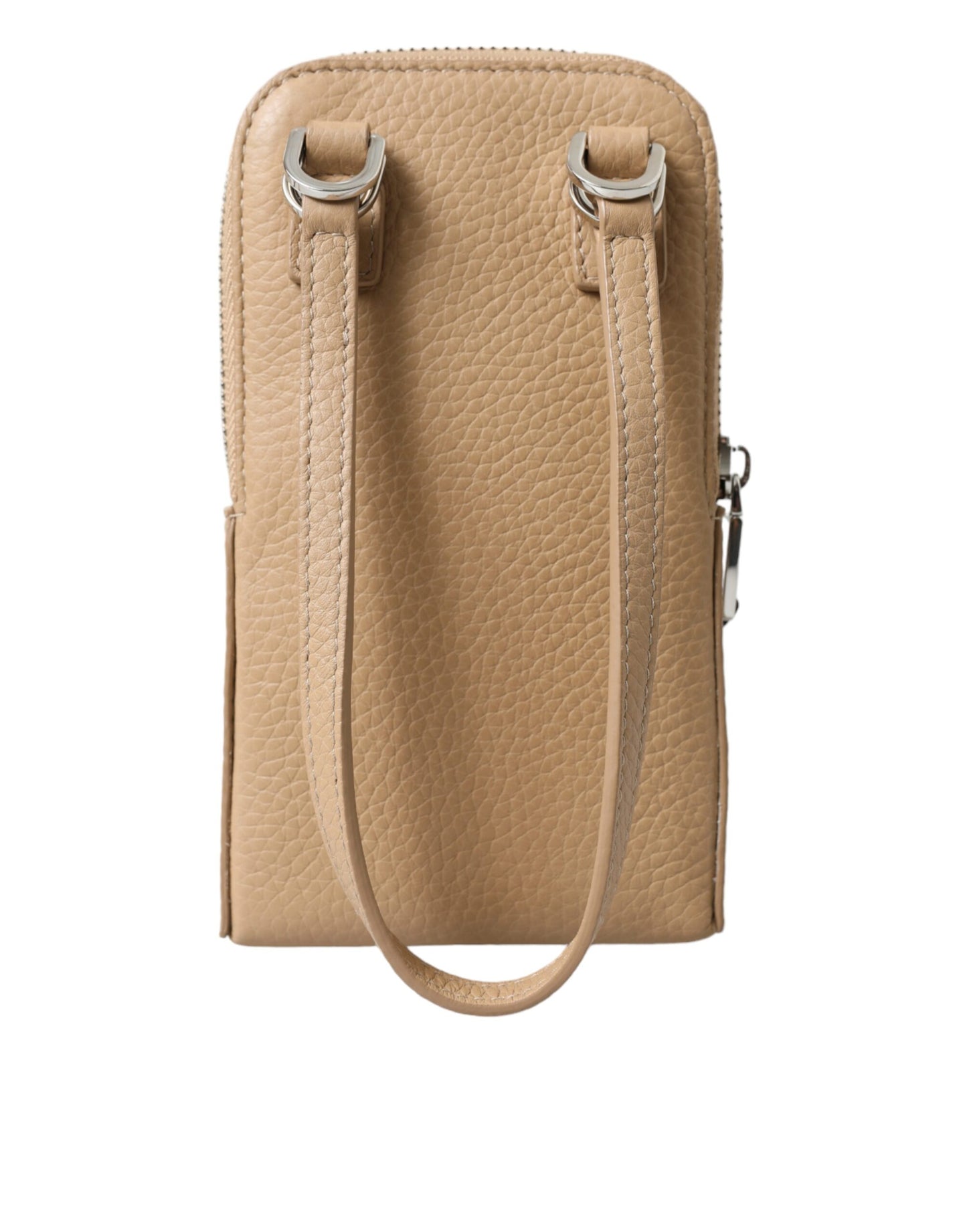 Dolce & Gabbana beige nahkainen crossbody puhelinlaukku