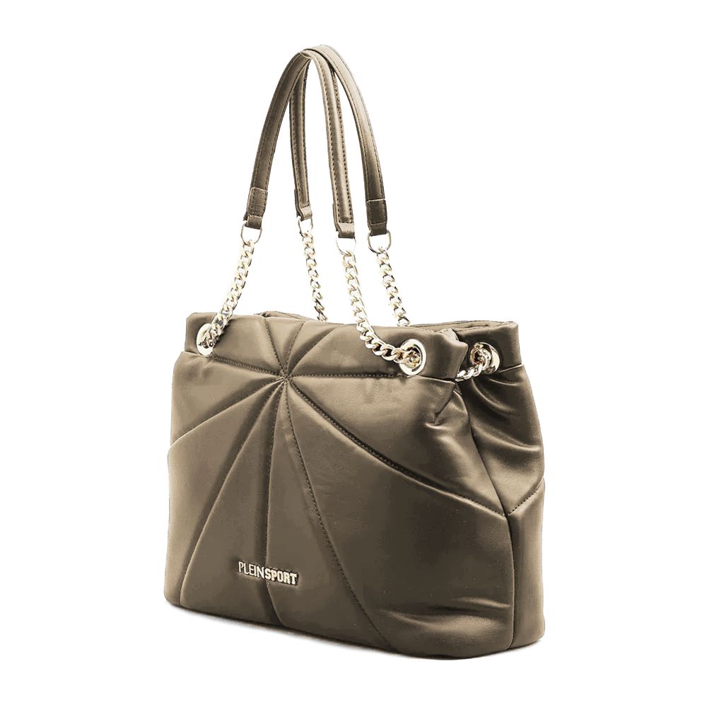 Plein Sport beige tote ostoslaukku