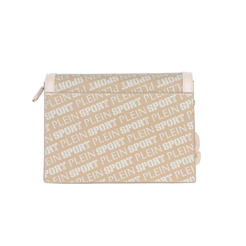 Plein Sport pastellivaaleanpunainen crossbody laukku