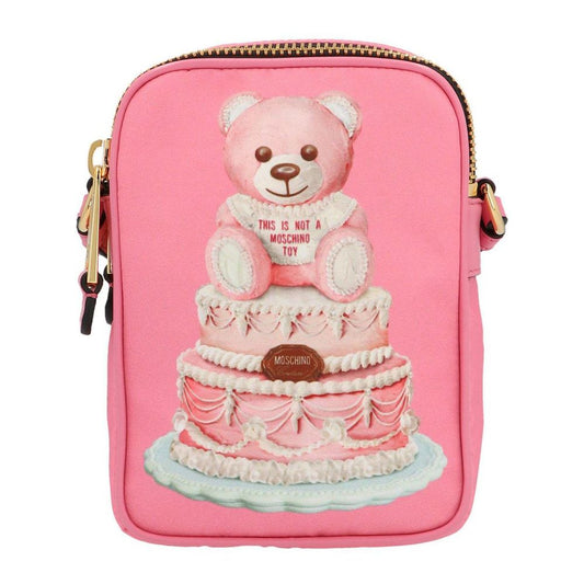 Moschino Couture pinkki crossbody laukku