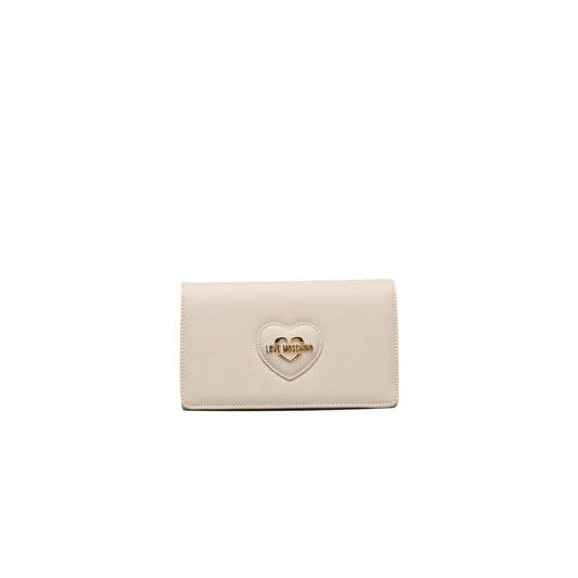 Love Moschino beige naisten crossbody laukku