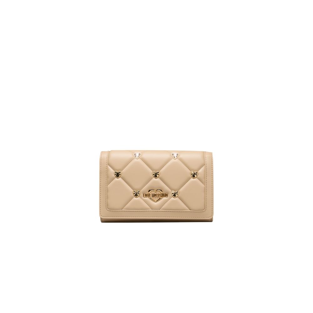 Love Moschino beige naisten crossbody laukku