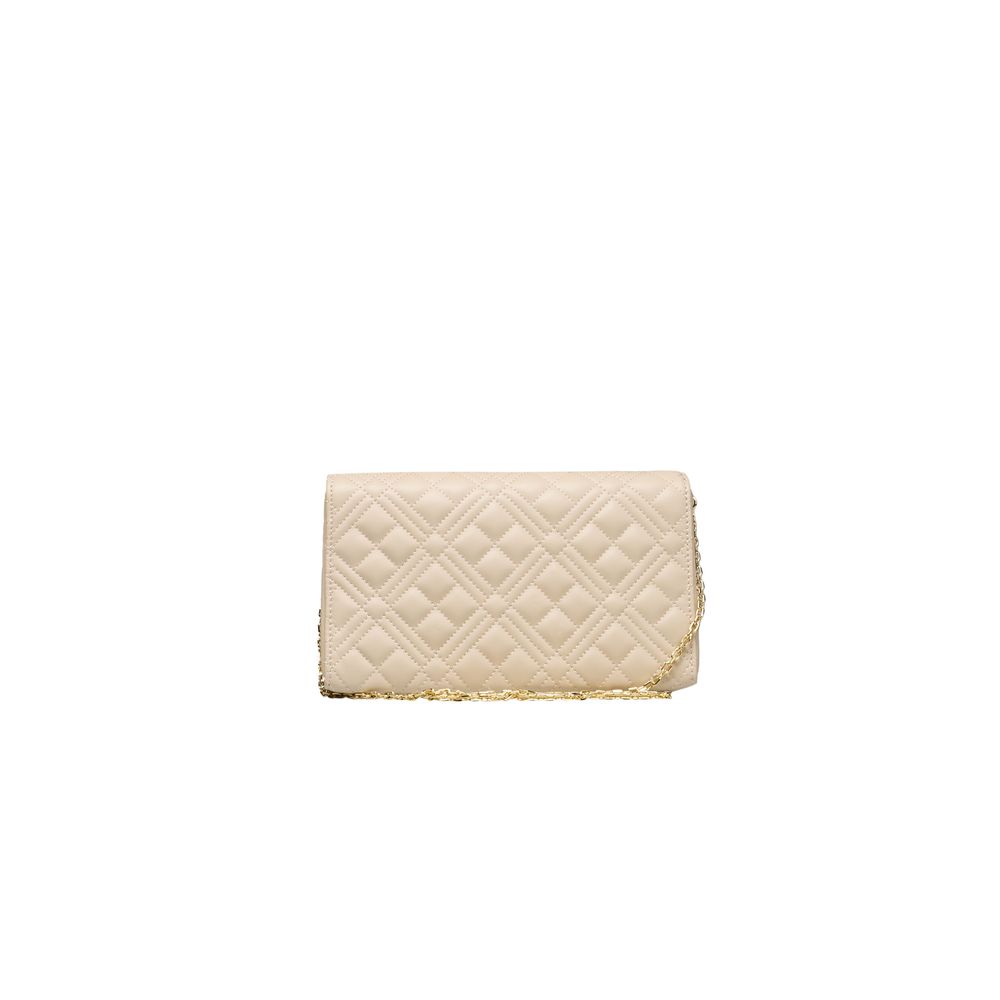 Love Moschino beige naisten crossbody laukku