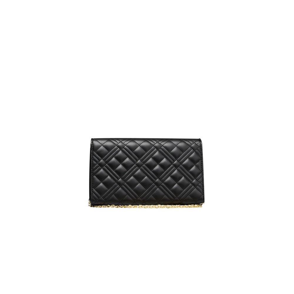 Love Moschino musta naisten crossbody laukku