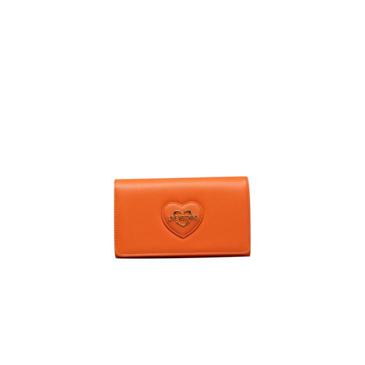 Love Moschino oranssi naisten crossbody laukku