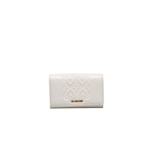 Love Moschino valkoinen naisten crossbody laukku