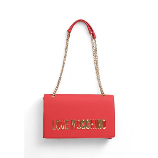 Love Moschino punainen naisten käsilaukku