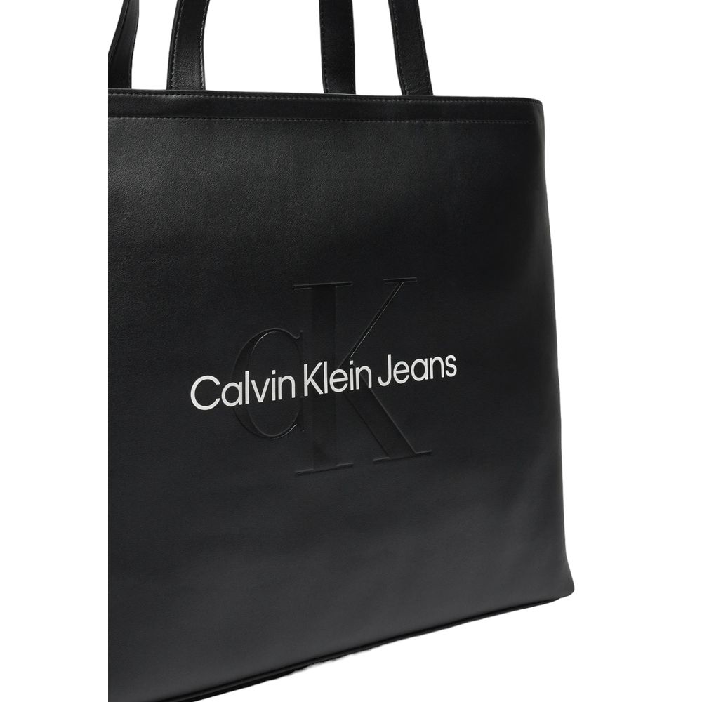 Calvin Klein Jeans musta naisten käsilaukku