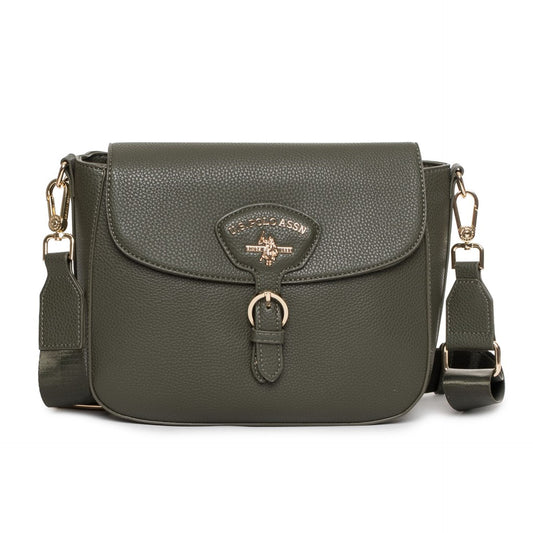 U.S. Polo Assn vihreä crossbody laukku