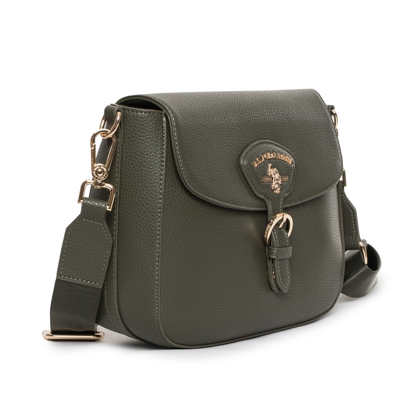 U.S. Polo Assn vihreä crossbody laukku