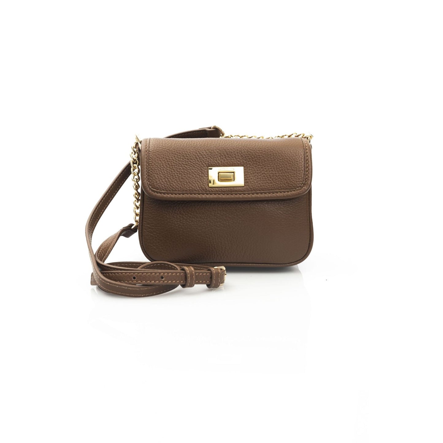 Cerruti 1881 ruskea nahkainen crossbody laukku