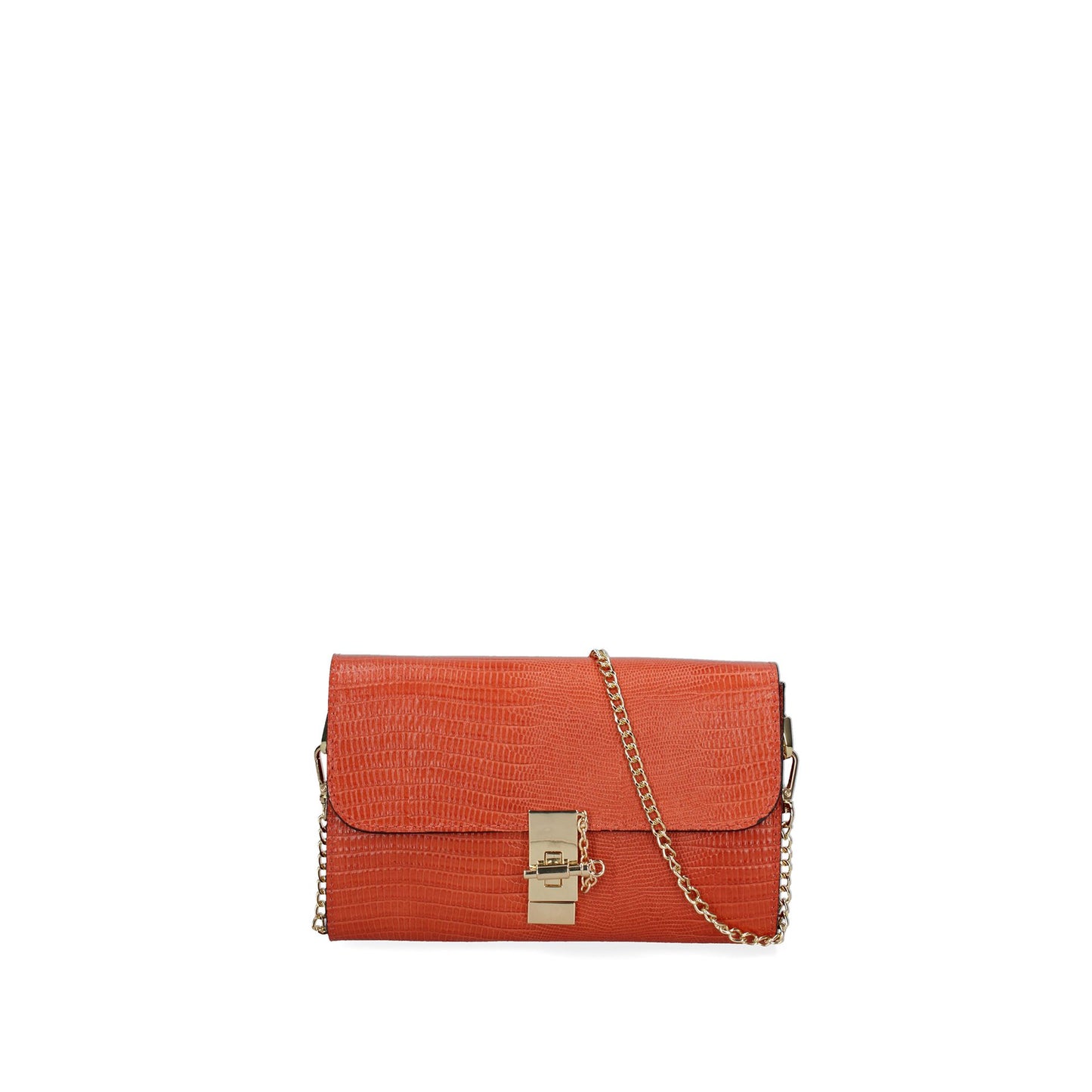 Viola Castellani oranssi crossbody laukku