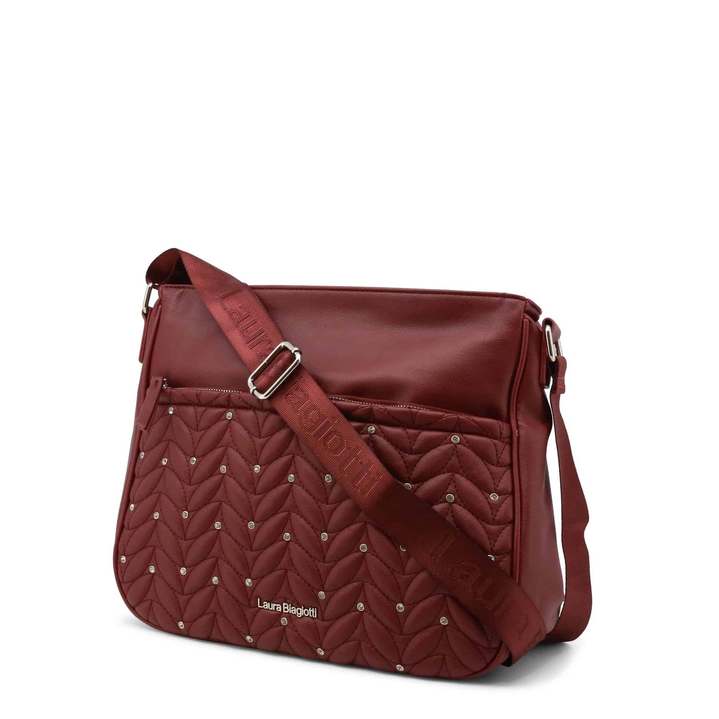 Laura Biagiotti punainen crossbody laukku