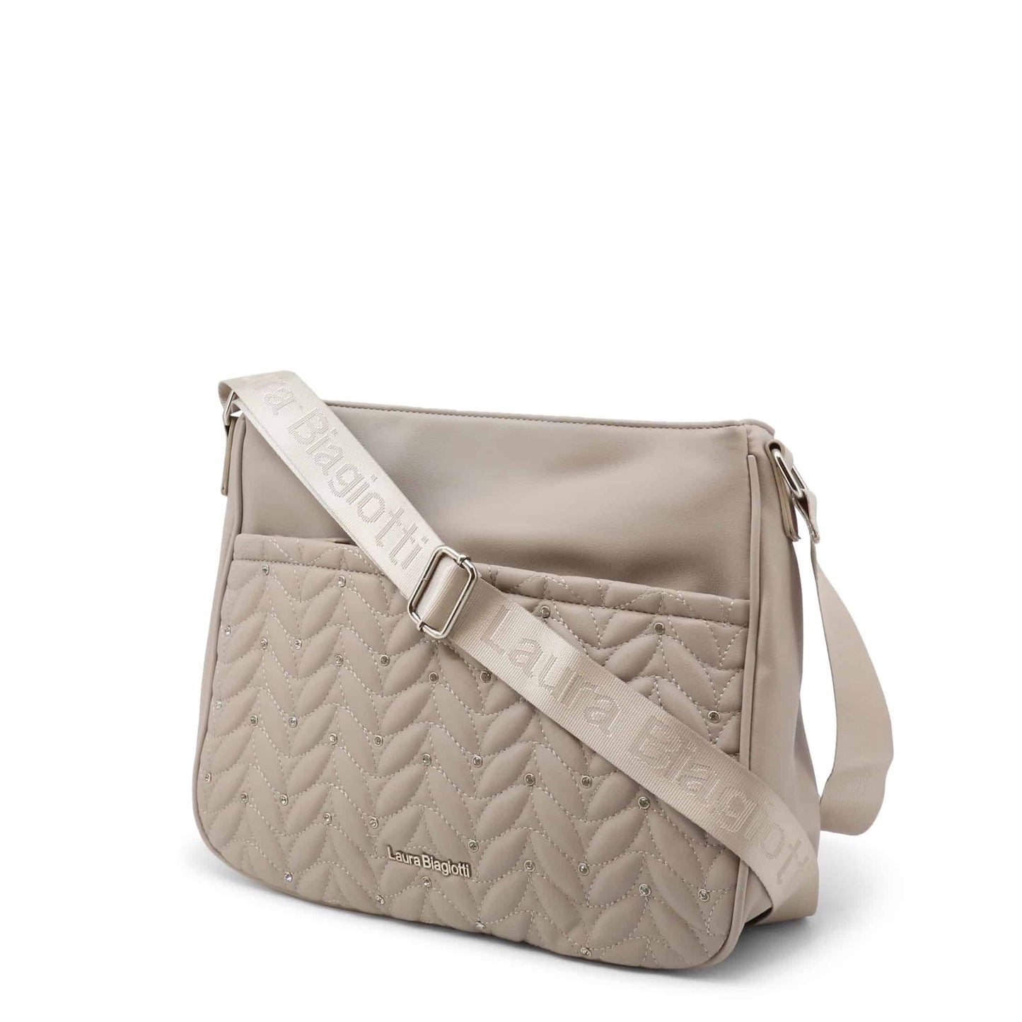 Laura Biagiotti beige crossbody laukku